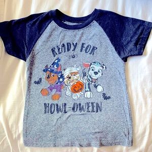 Nickelodeon Toddler Gray Paw Patrol Halloween T-Shirt Howl-Oween Shirt